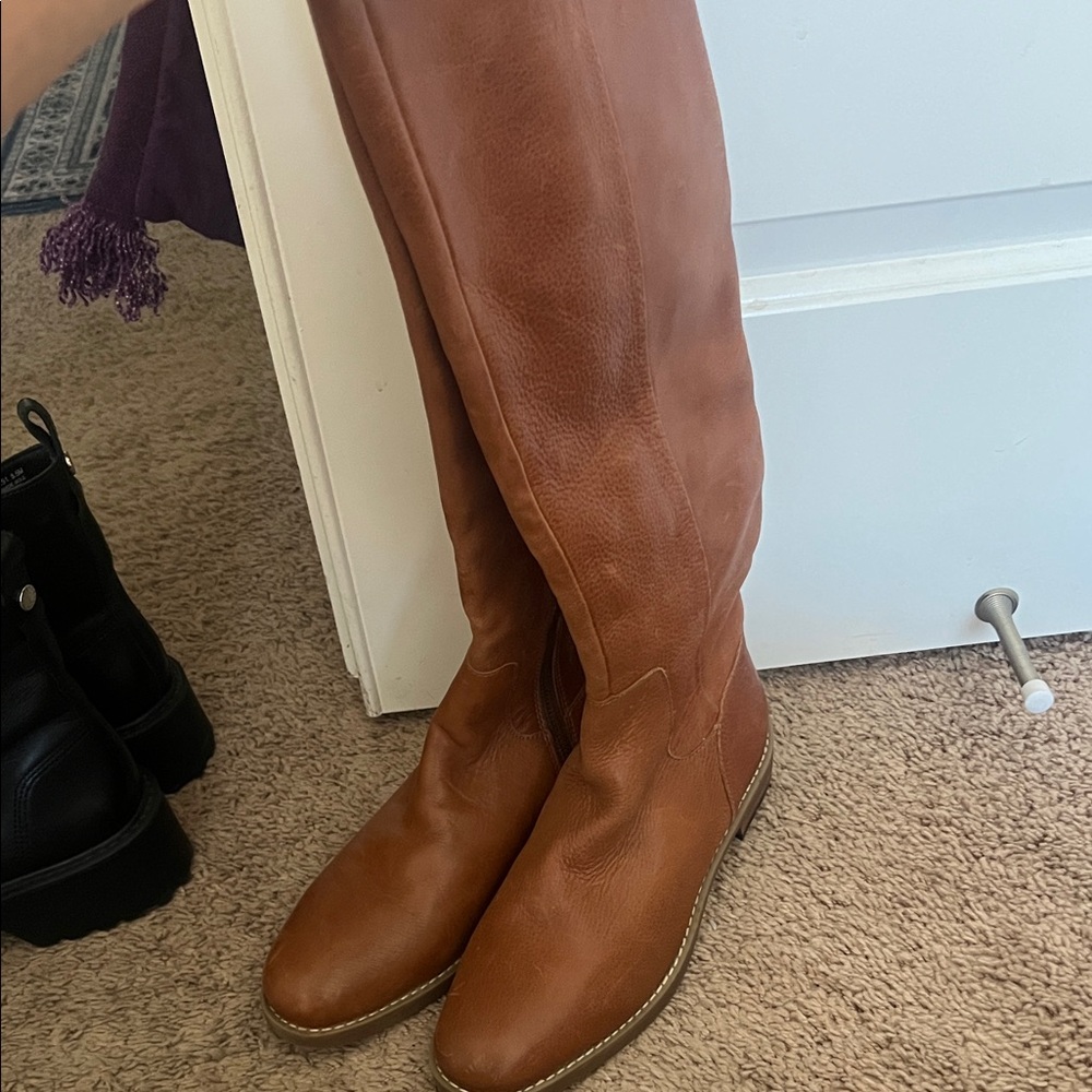 Franco Sarto Tan Boots